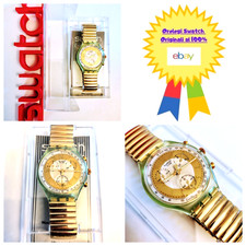 Swatch Chrono Golden Globe
