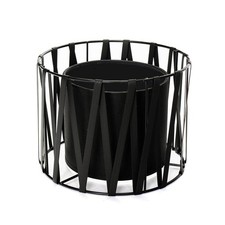 Lampenschirm Schwarz rund 18