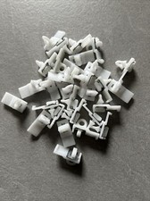 30 Stück  Zwischenfeststeller für Alu-Innenlaufschiene - 4 mm