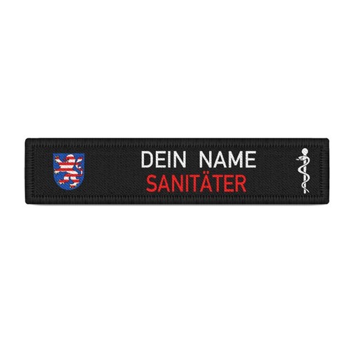 Sanitäter hessen namen schild - sanitÄter,