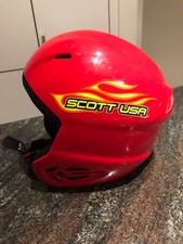 Kinder-Skihelm Scott USA 40 cm, rot, gebraucht
