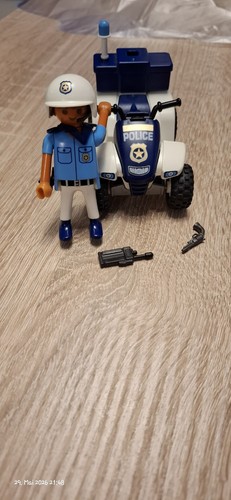 Playmobil polizei quad mit - playmobil,