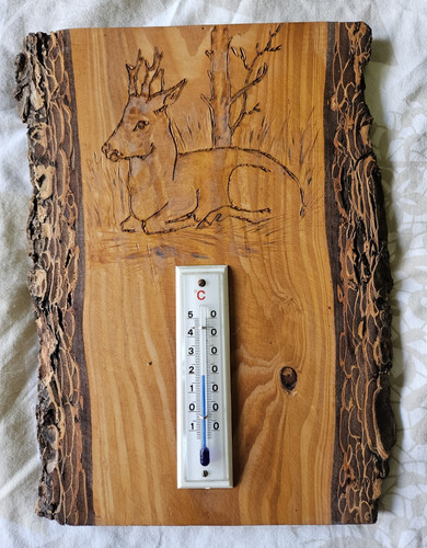 Wandthermometer holzbrett - wandthermometer,