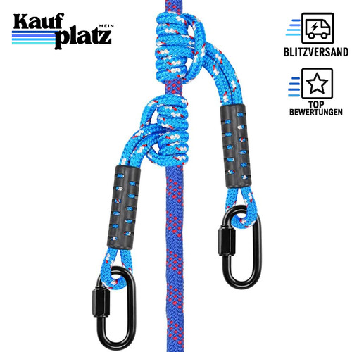 Kletterseil 50cm 10mm 2er