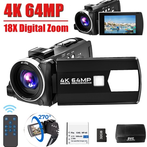 Camcorder 64mp videokamera - camcorder,