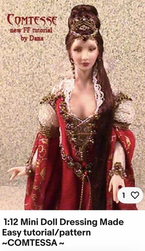 Visual mini doll dressing - visual,