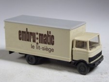 Wiking Mercedes LP 809 Koffer LKW Embrumatic Betten