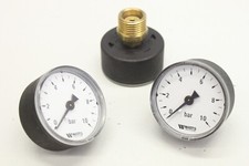 3x WATTS INDUSTRIES Ø49mm Klima Heizung Manometer