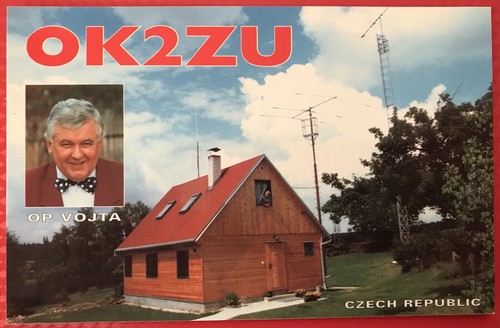 Qsl karte ok2zu - -, vojta