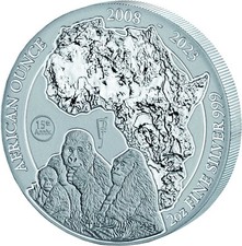 2 OZ Silber 2008-2023 Ruanda
