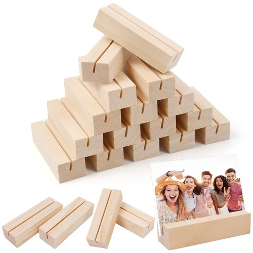 Holz tischkartenhalter - holz,