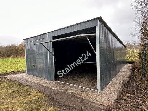Blechgarage 6x6x2 50m - blechgarage, 6x6x2,50m