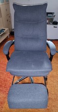 Bürostuhl mit Fußstütze Bürosessel Drehsessel Büroausstattung Schreibtisch Stuhl