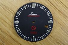 ORIGINAL SINN EZM2 3H HYDRO TRITIUM Einsatzzeitmesser Zifferblatt EZM 2 403