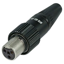 REAN Mini-XLR 4-Pol Stecker