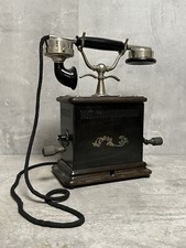 Antikes Tischtelefon Metall