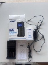 XTAR VC2 USB LCD Li-ion Battery Charger Und USB Wall Adapter
