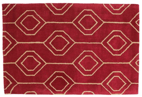 Kurzflor wollteppich 120x180 - kurzflor,