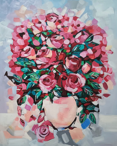 Original acrylgemälde 60x80 - ,