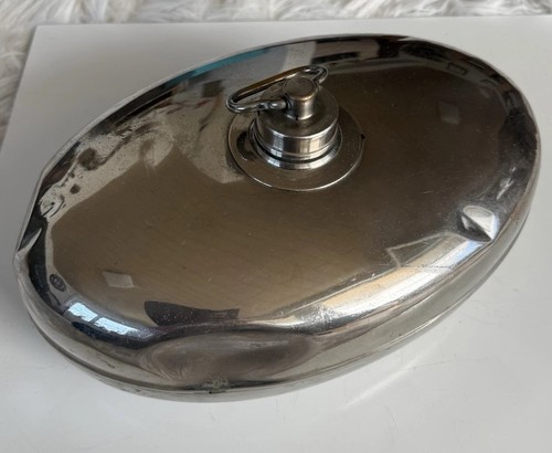 Vintage bettflasche aus kupfer - bettflasche,