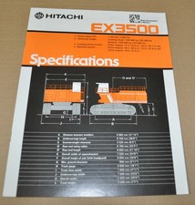 Hitachi EX3500 Excavator