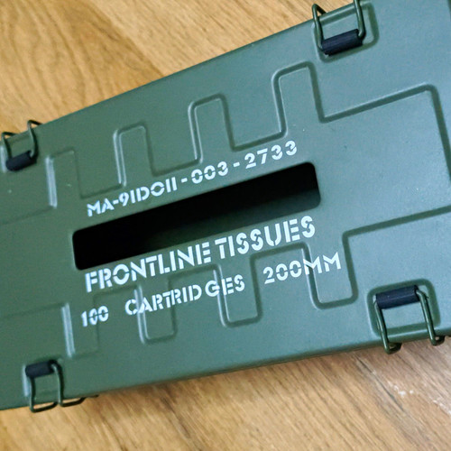 Usa metall taschentuchbox - usa,