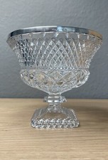 Große Kristall Glas Schale