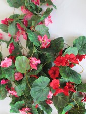 1 GERANIEGIRLANDE 2,70m viele