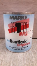 Marke 1 Acryl Buntlack 0,75L Holzlack Metall-Lack PVC-Lack Wasserbasis (A389)