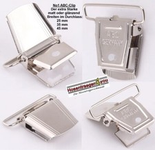 Befestigungsclips, extra starke Hosenträgerclips, Ersatzteile für Hosenträger