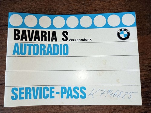 Original bmw bavaria s - original, "bavaria