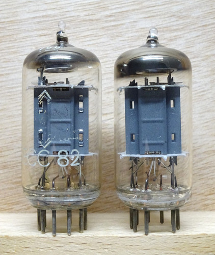 Pair telefunken ecc82 - ecc82, |