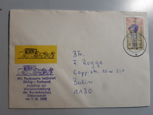 Ddr sonderpostbeförderung - ddr,