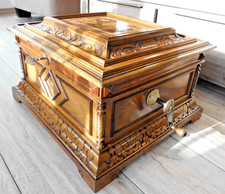 Wie Gold Polyphon mit 140 Platten 39,5cm antique music box 140 discs 15 1/2"