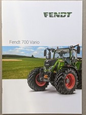 FENDT 700 Vario 724 722 720 718 716 714 Traktoren Prospekt Bulldog Schlepper