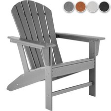 Gartenstuhl Adirondack Stuhl Sessel Deckchair Gartensessel Sonnenstuhl Holzoptik