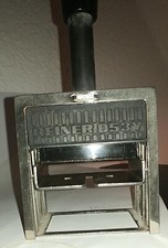 Vintage Datums-Eingangsstempel "Reiner D 53 V.IT" 