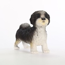 Shih Tzu Figur Handbemalt