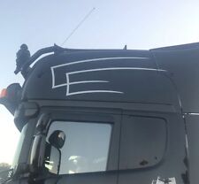 2 x LKW Zacken Dekor Aufkleber