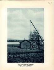 Kupfertiefdruck : Ländliches