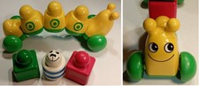 Lego Duplo Primo Baby Raupe Nimmersatt gelb/ grün Motorik Spielzeug #105