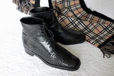 Stephane Kelian Paris hochwertige Leder Stiefelette 4 - 37 Super Zustand