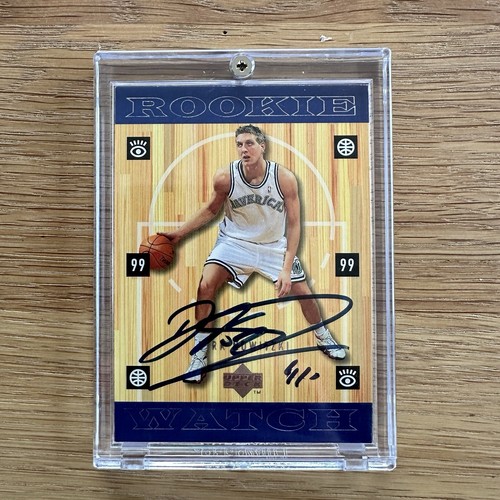 Signed autogramm nowitzki 1998 - signed,