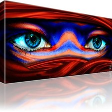 Tuareg Orient Augen Abstrakt Touareg Bild Bilder Leinwand Kunstdruck