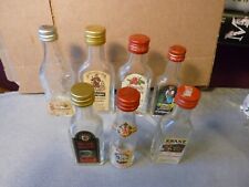 7  Miniaturflaschen , Kirschwasser 