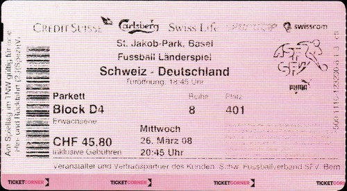 Ticket eintrittskarte - ticket,