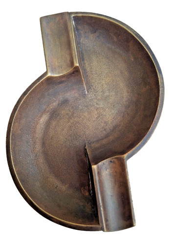 Art déco bronze aschenbecher - déco,