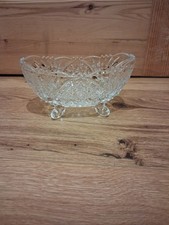 Glasschale Bleikristall ovale
