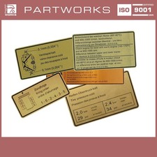 Adhesive signs engine