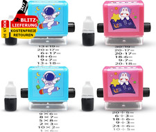 Lehrstempel mathe roller - 4,